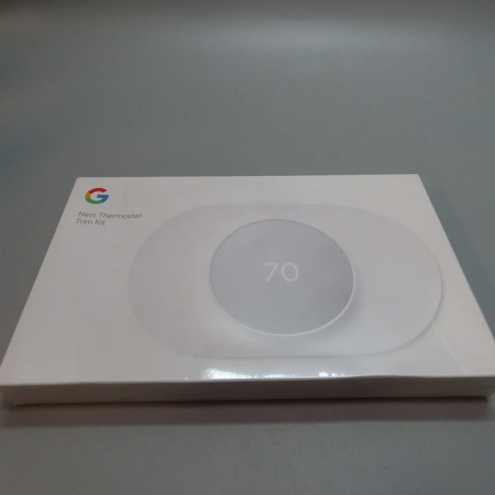 Google Nest Thermostat Trim Kit - Snow (GZZN7)‎ - GA01837-US - Sealed FREE SHIP